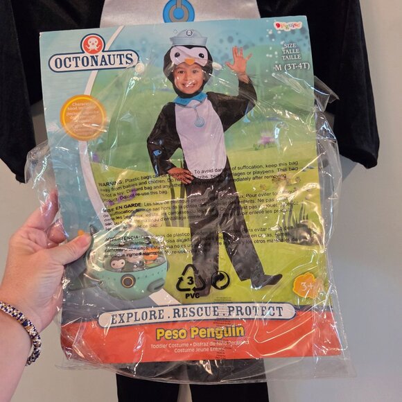 Toddler Octonauts Costume Peso 3T/4T - Picture 1 of 13